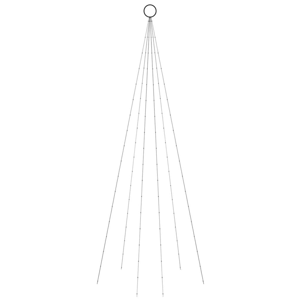 Christmas Tree Colorful Copper Medium Height-Adjustable