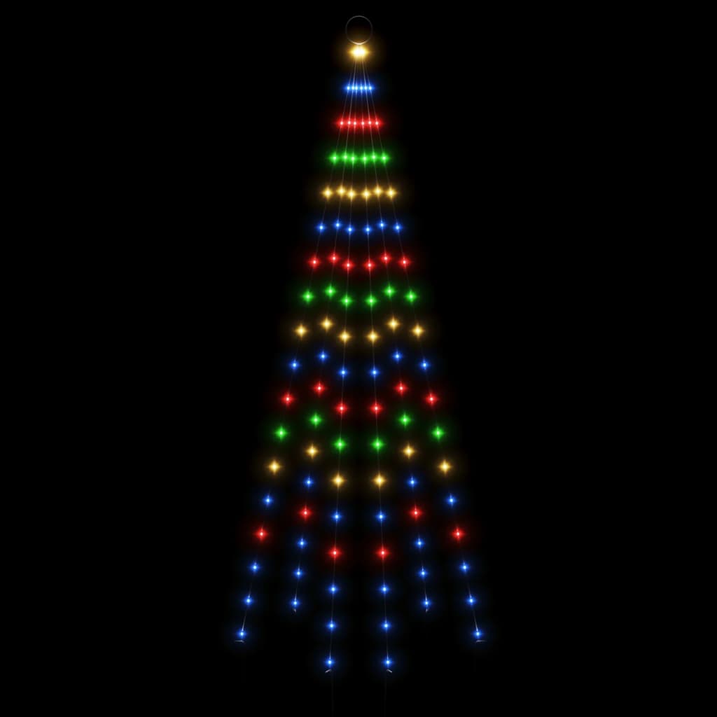 Christmas Tree Colorful Copper Medium Height-Adjustable