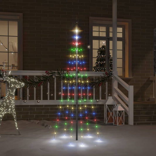 Christmas Tree Colorful Copper Medium Height-Adjustable