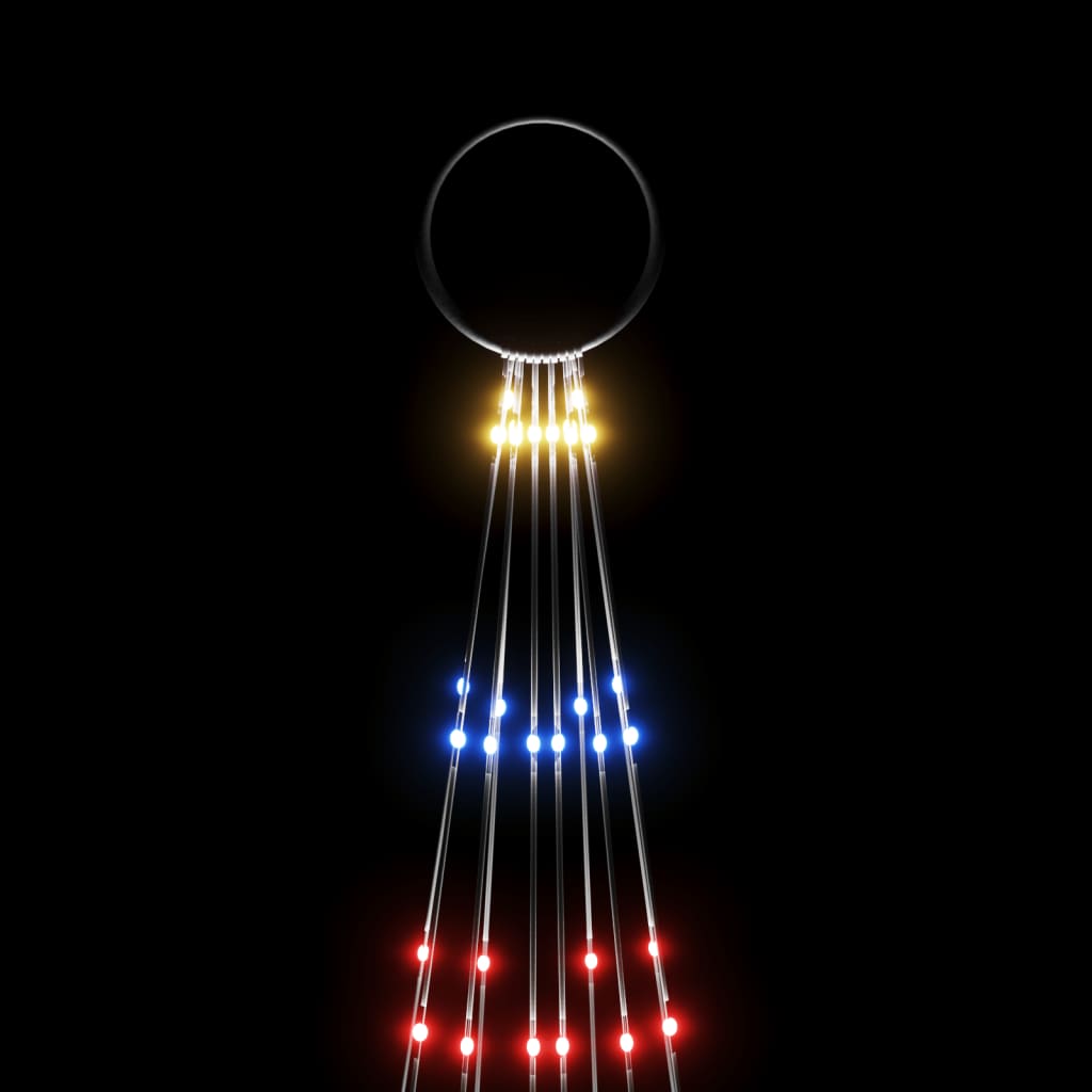 Christmas Tree Multicolor Copper 118.1 in x 39.4 in