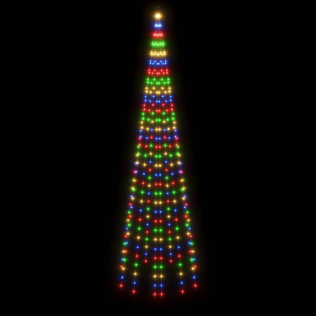Christmas Tree Multicolor Copper 118.1 in x 39.4 in