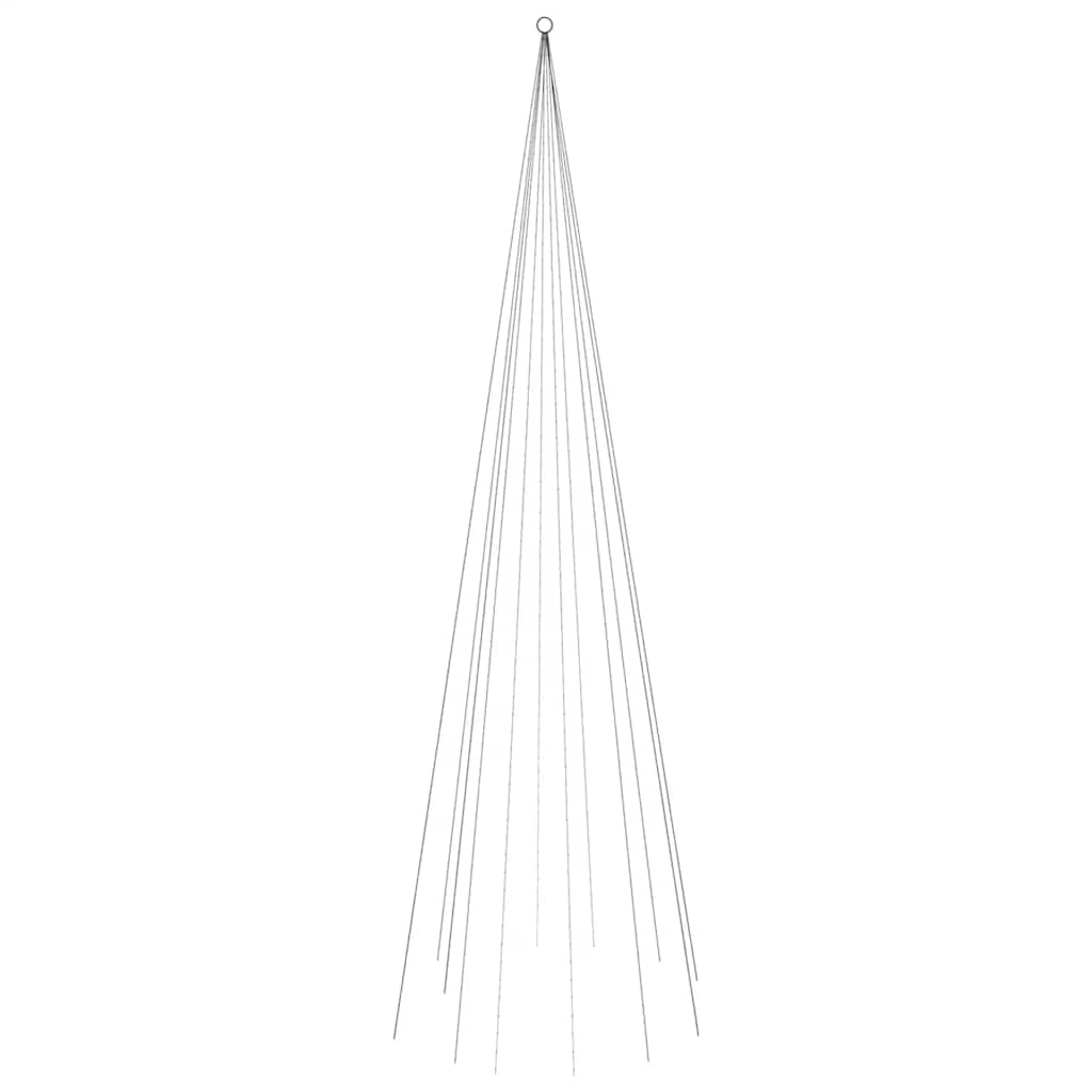 Christmas Tree Warm White PVC, Copper Large Height-Adjustable