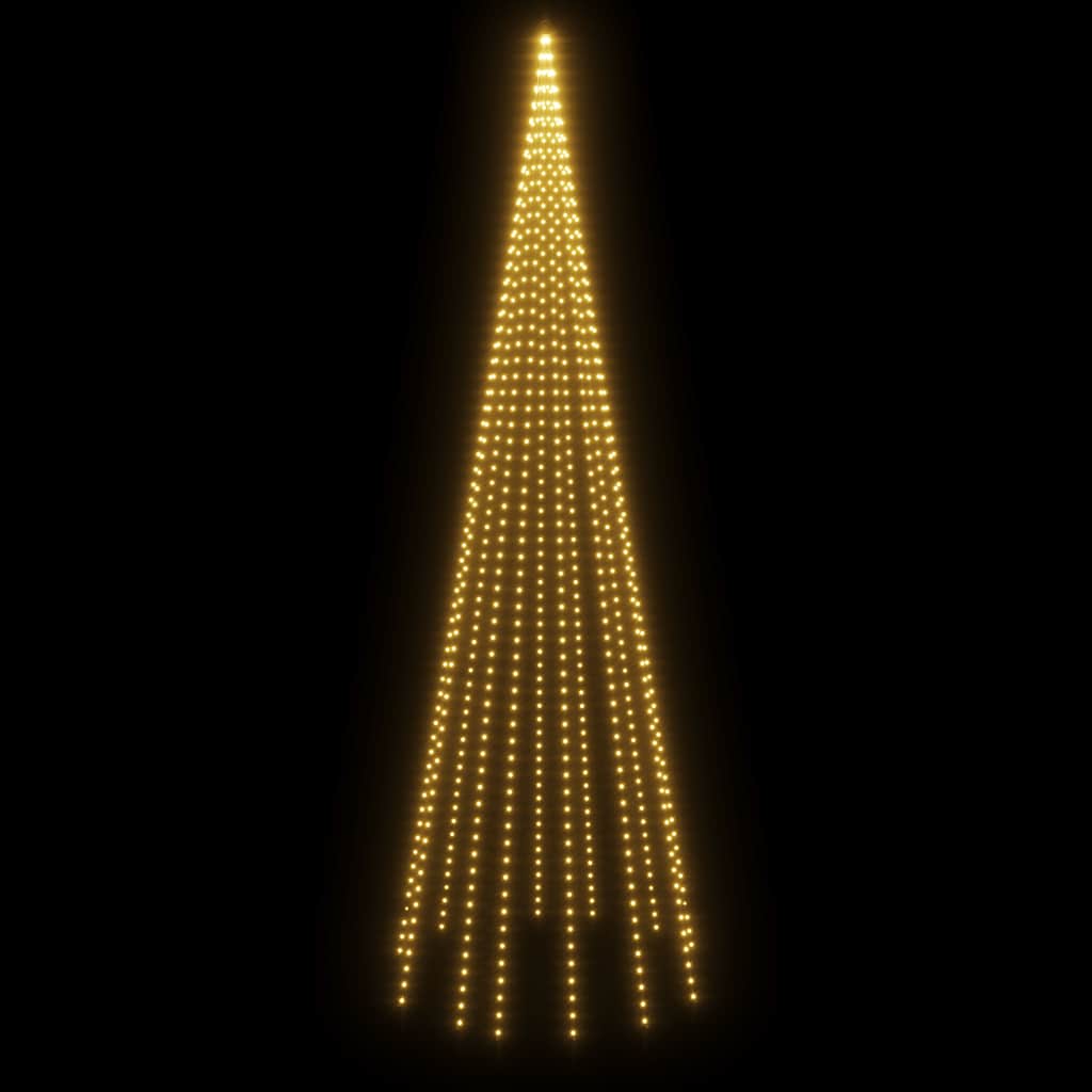 Christmas Tree Warm White PVC, Copper Large Height-Adjustable