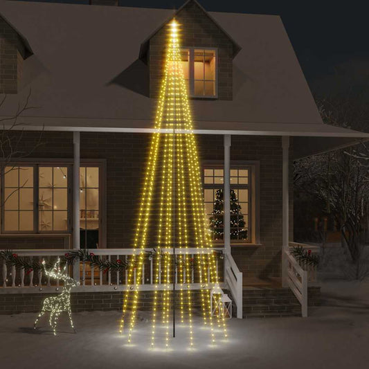 Christmas Tree Warm White PVC, Copper Large Height-Adjustable