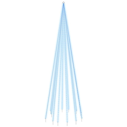 Christmas Tree Blue Copper Large Decorative Inlays