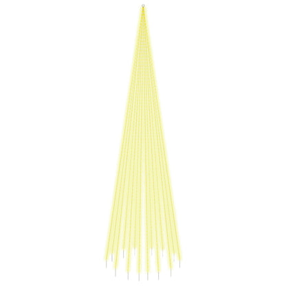 Christmas Tree Warm White Copper 26.2ft Height Collapsible