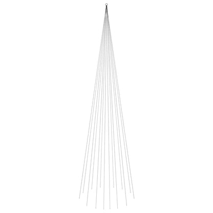 Christmas Tree Warm White Copper 26.2ft Height Collapsible