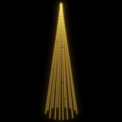 Christmas Tree Warm White Copper 26.2ft Height Collapsible