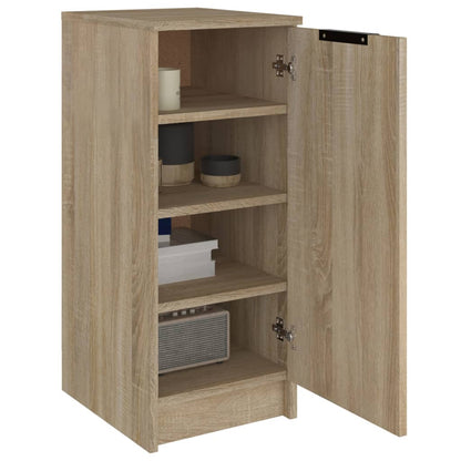Shoe Cabinet Sonoma Oak 11.8x13.8x27.6" Engineered Wood