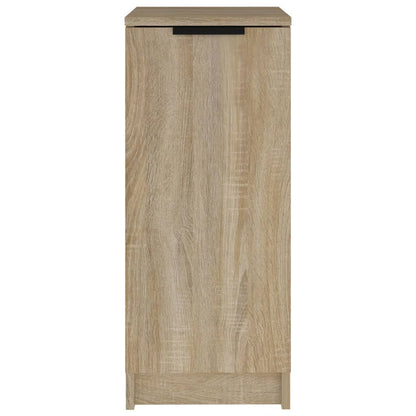 Shoe Cabinet Sonoma Oak 11.8x13.8x27.6" Engineered Wood