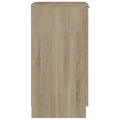 Shoe Cabinet Sonoma Oak 11.8x13.8x27.6" Engineered Wood