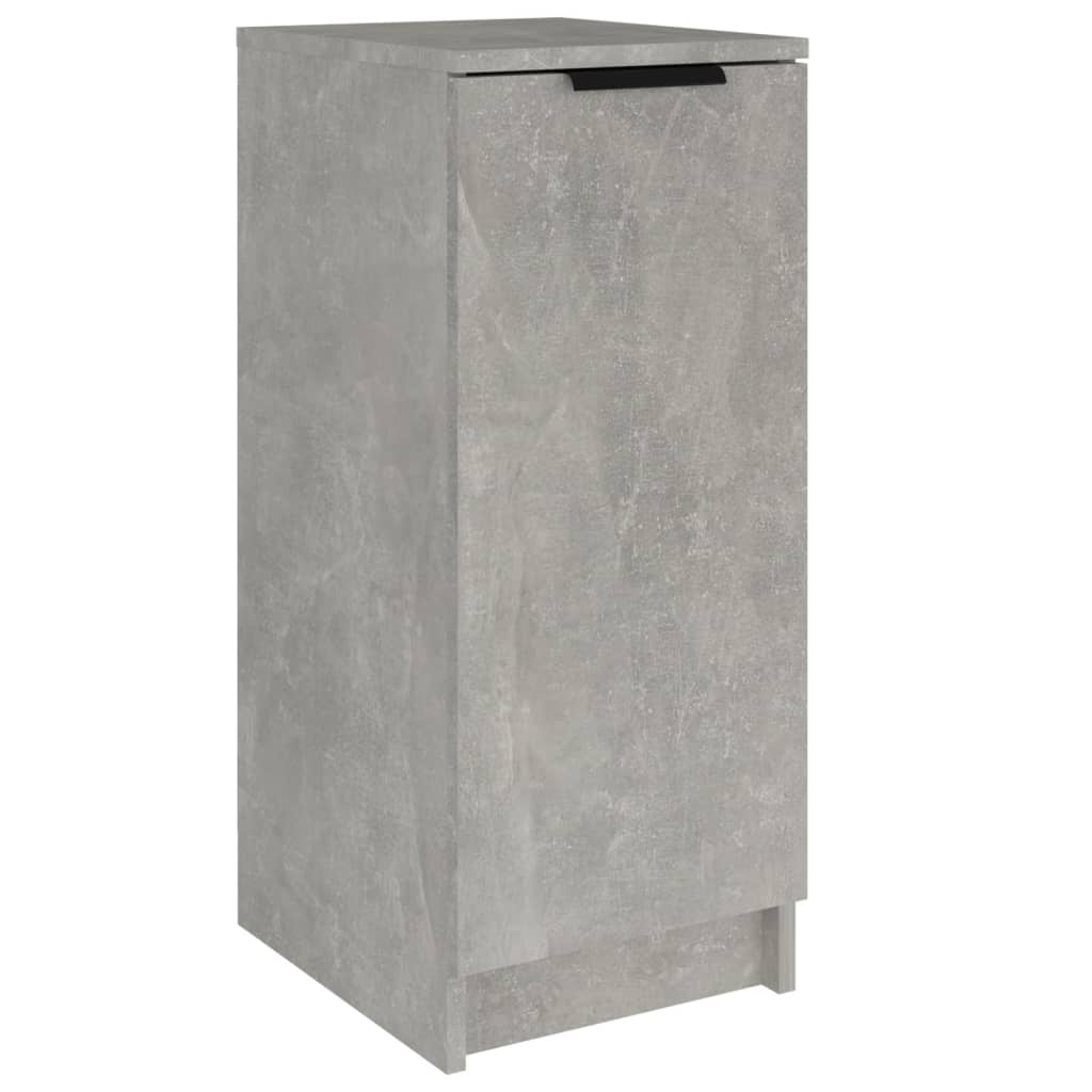Shoe Cabinet Concrete Grey 11.8x13.8x27.6" Engineered Wood