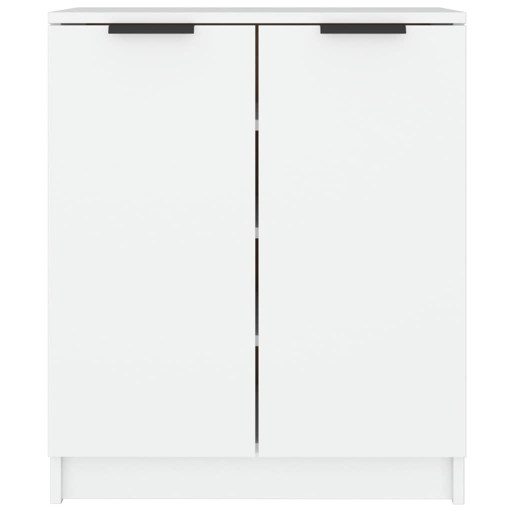 Shoe Cabinet White 23.2x13.8x27.6" Engineered Wood