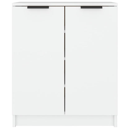 Shoe Cabinet White 23.2x13.8x27.6" Engineered Wood