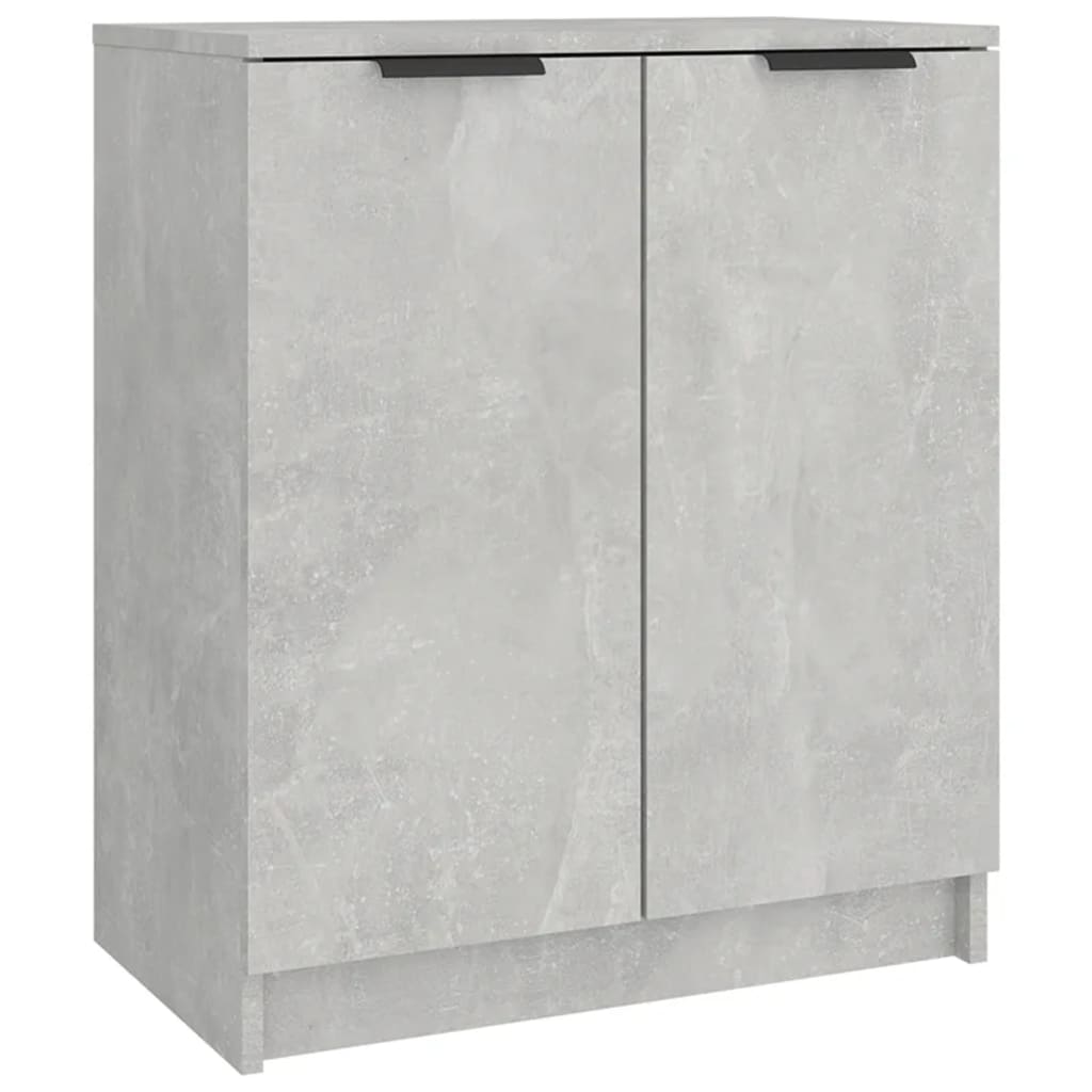 Shoe Cabinet Concrete Grey 23.2x13.8x27.6" Engineered Wood