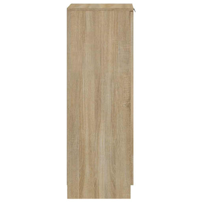 Shoe Cabinet Sonoma Oak 11.8"x13.8"x39.4" Engineered Wood