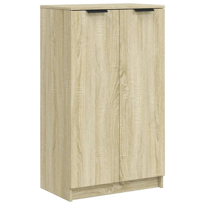 Shoe Cabinet Sonoma Oak 23.2x13.8x39.6" Engineered Wood