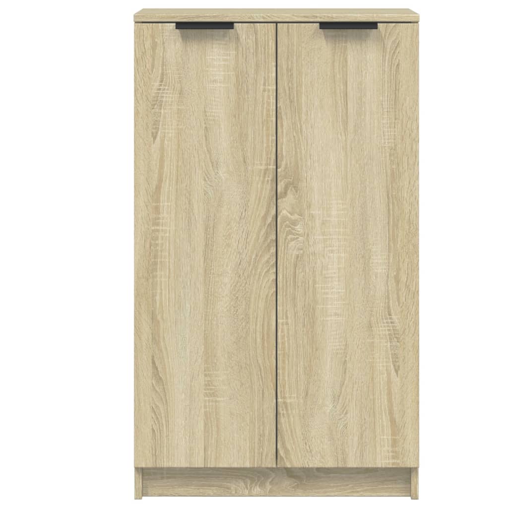 Shoe Cabinet Sonoma Oak 23.2x13.8x39.6" Engineered Wood
