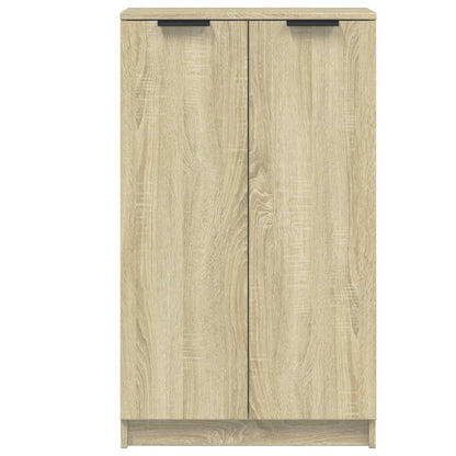 Shoe Cabinet Sonoma Oak 23.2x13.8x39.6" Engineered Wood
