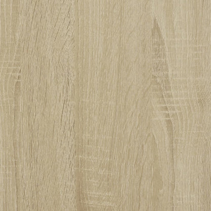 Shoe Cabinet Sonoma Oak 23.2x13.8x39.6" Engineered Wood