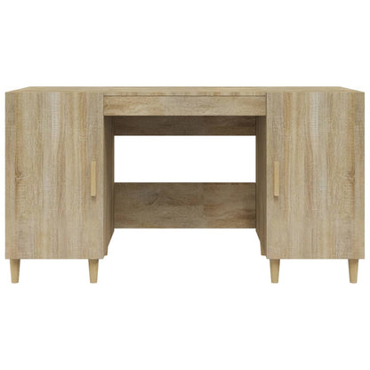 Desk Sonoma Oak 55.1x19.7x29.5" Engineered Wood