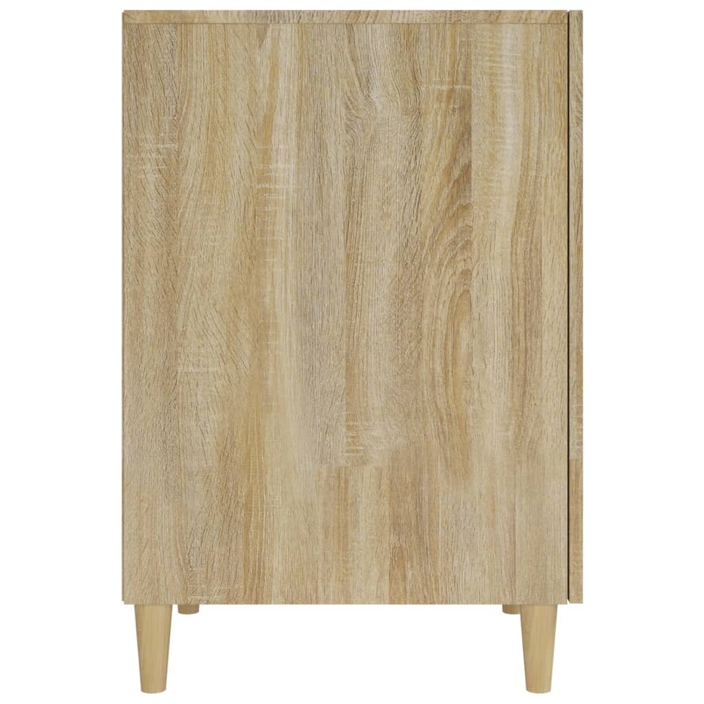 Desk Sonoma Oak 55.1x19.7x29.5" Engineered Wood