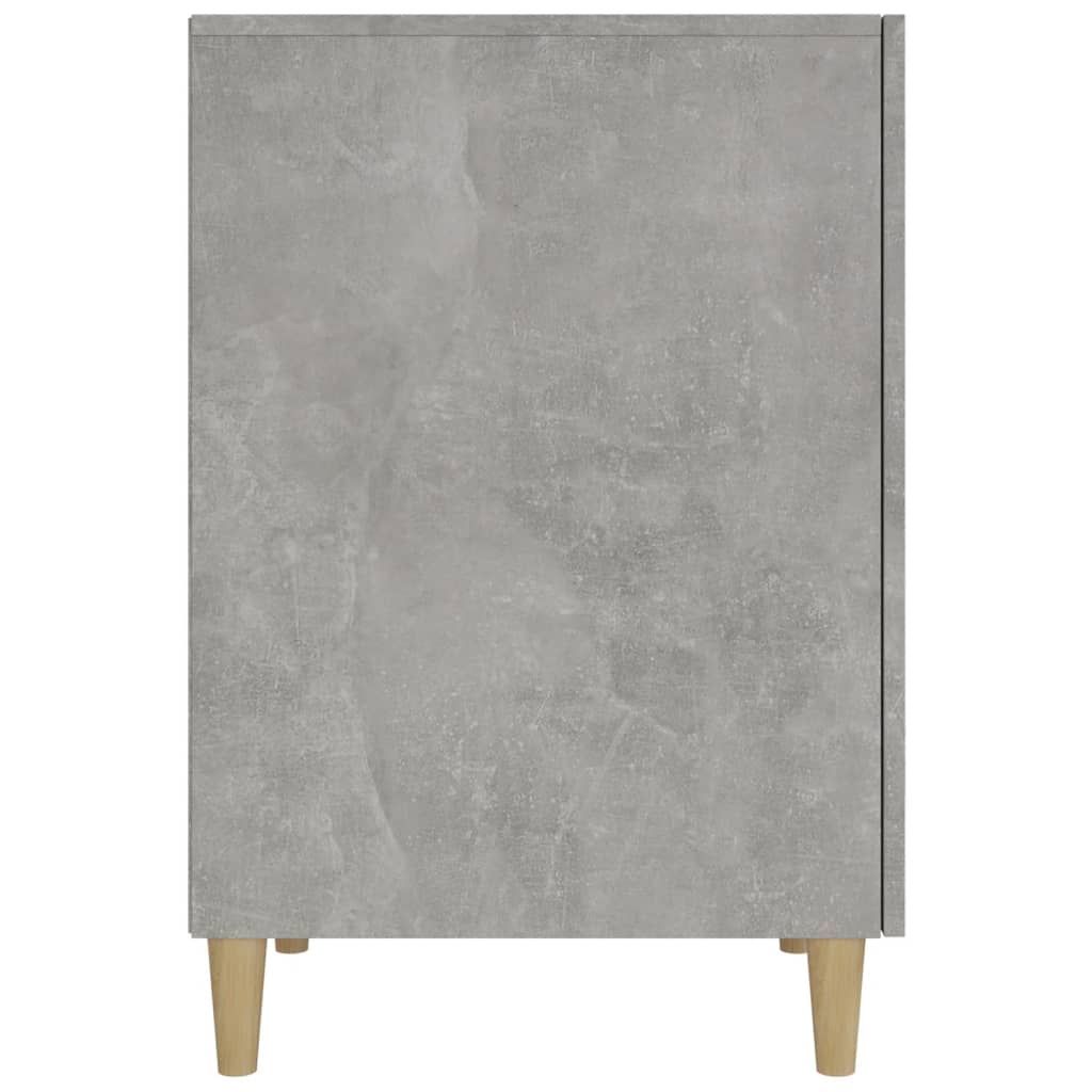 Desk Concrete Grey 55.1x19.7x29.5" Engineered Wood