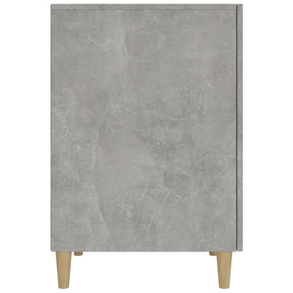 Desk Concrete Grey 55.1x19.7x29.5" Engineered Wood