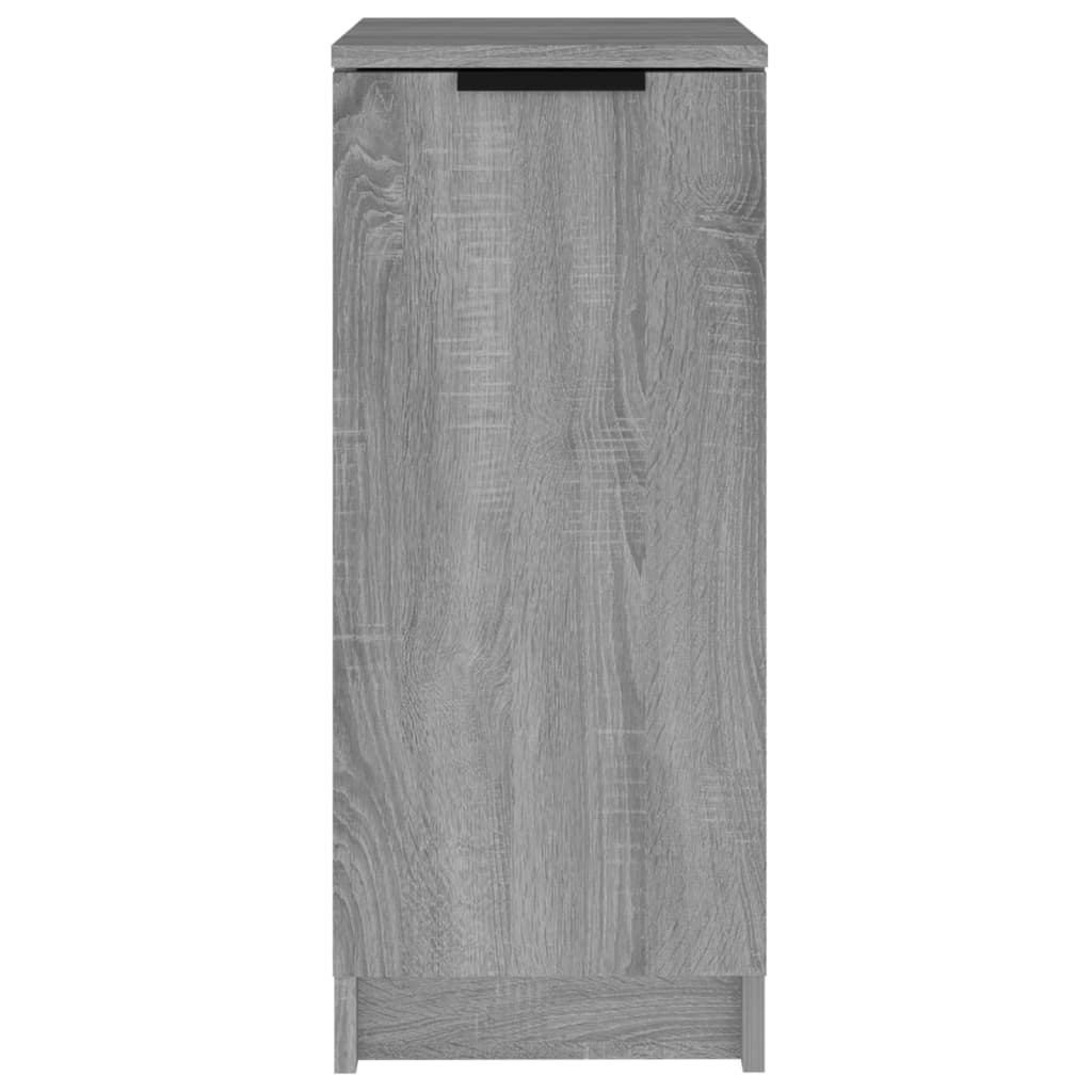 Shoe Cabinet Grey Sonoma 11.8x13.8x27.6" Engineered Wood