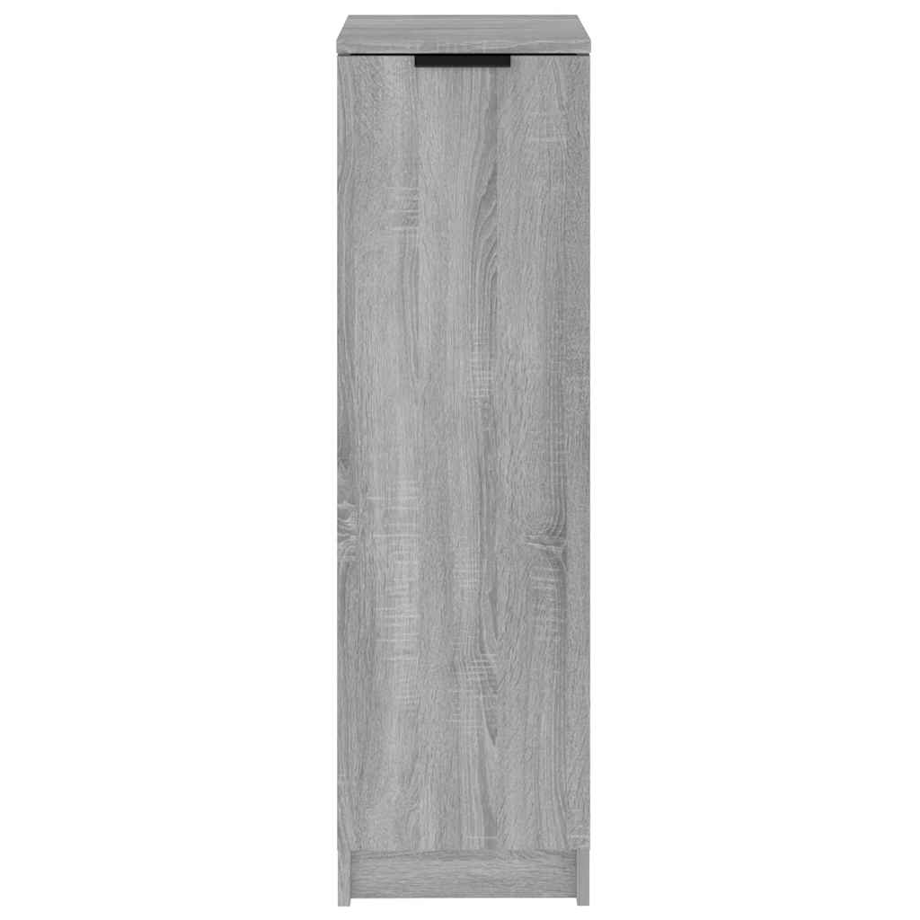 Shoe Cabinet Gray Sonoma 11.8"x13.8"x39.4" Engineered Wood