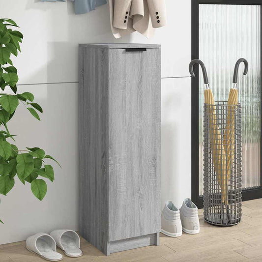 Shoe Cabinet Gray Sonoma 11.8"x13.8"x39.4" Engineered Wood