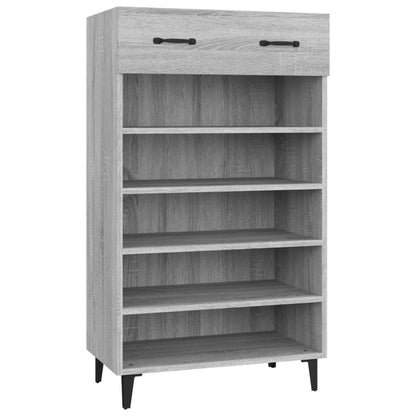 Shoe Cabinet Grey Sonoma 23.6x13.8x41.3" Engineered Wood