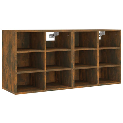 Shoe Cabinets 2 pcs Smoked Oak 20.7"x11.8"x19.7