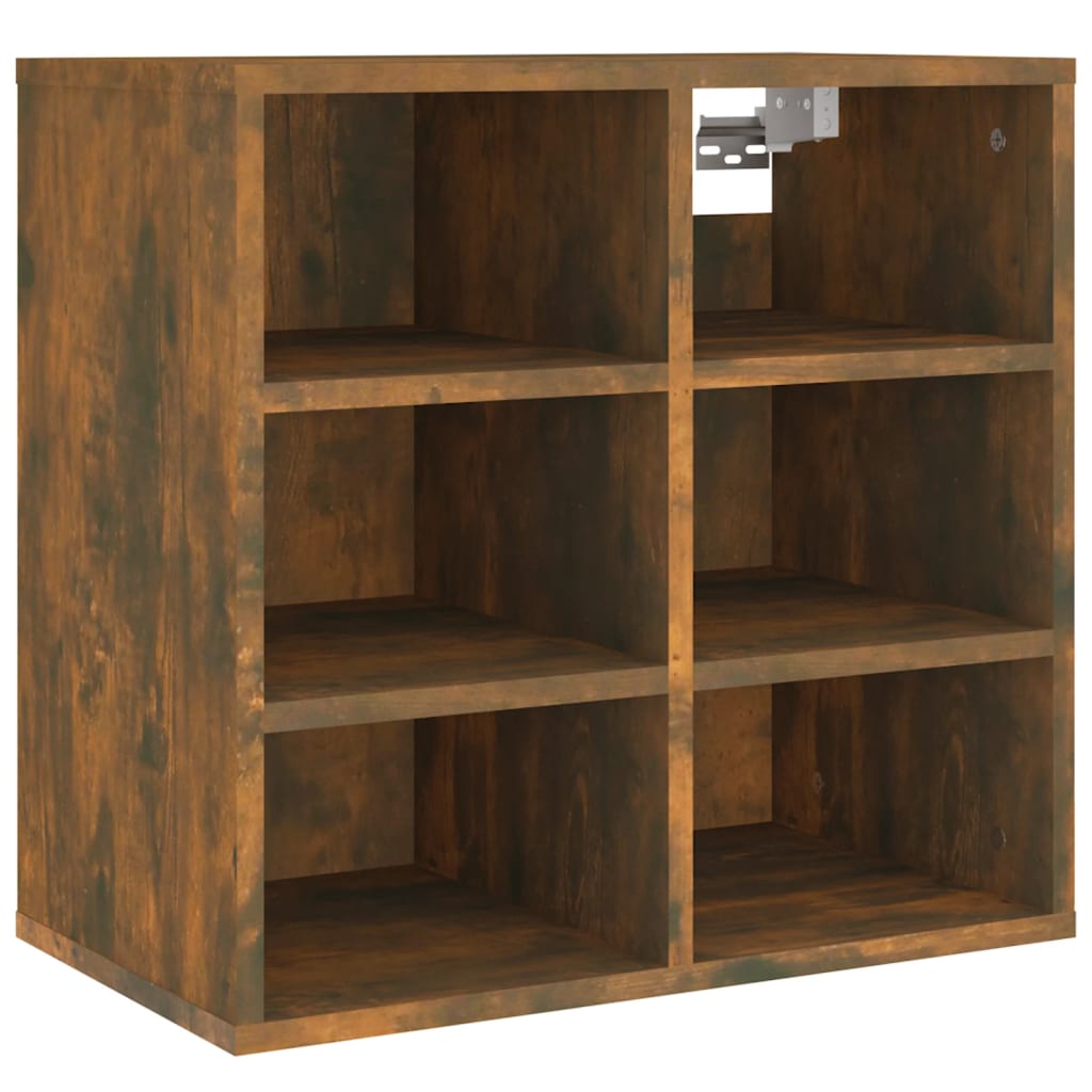 Shoe Cabinets 2 pcs Smoked Oak 20.7"x11.8"x19.7