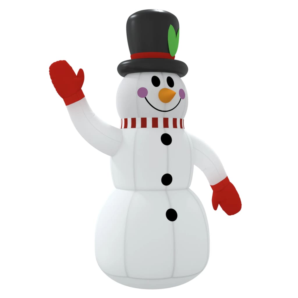 Inflatable Snowman Multicolor
