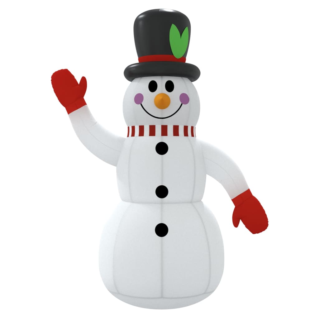 Inflatable Snowman Multicolor