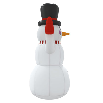 Inflatable Snowman Multicolor