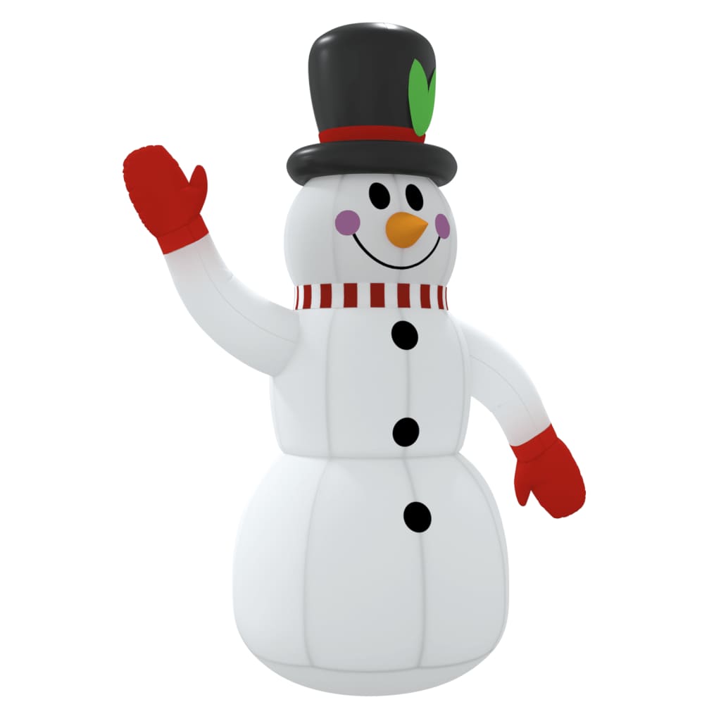 Inflatable Snowman Multicolor Oxford fabric with PU coating