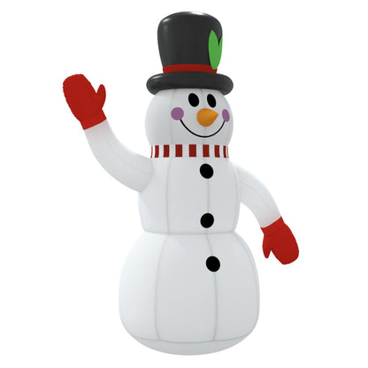 Inflatable Snowman Multicolor Oxford fabric with PU coating