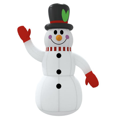 Inflatable Snowman Multicolor Oxford fabric with PU coating