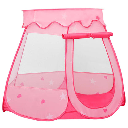 Play Tent Pink Polyester, Steel 40.2 x 40.2 x 32.3 in Collapsible