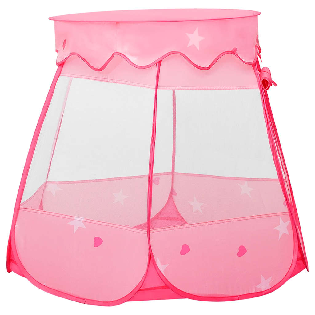 Play Tent Pink Polyester, Steel 40.2 x 40.2 x 32.3 in Collapsible