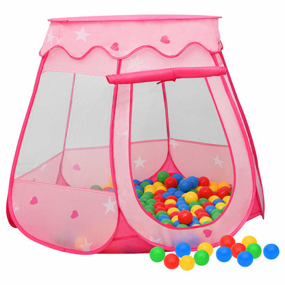 Play Tent Pink Polyester, Steel 40.2 x 40.2 x 32.3 in Collapsible