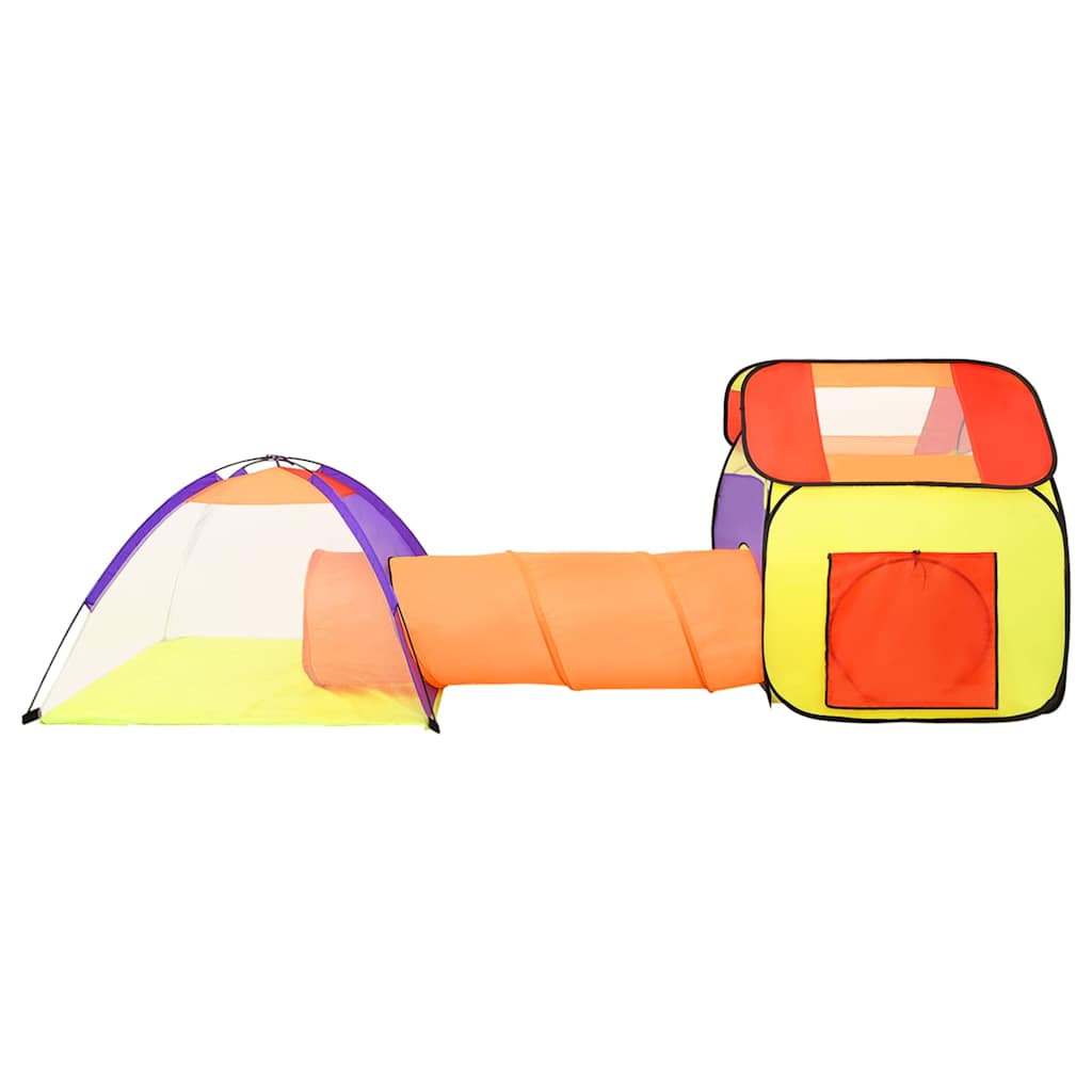 Play Tent Multicolor Polyester Large Collapsible Kids Tent