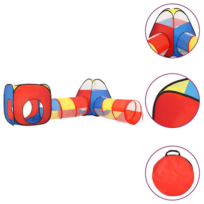Play Tent Multicolored Polyester, steel Large Collapsible