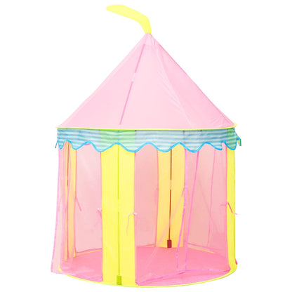 Play Tent Pink 170T polyester 39.4 x 39.4 x 50.0 in Portable