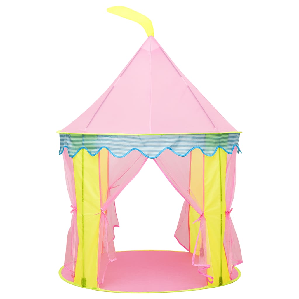 Play Tent Pink 170T polyester 39.4 x 39.4 x 50.0 in Portable