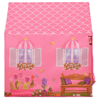 Play Tent Pink 170T polyester, PVC 27.2 x 37.0 x 40.9 in