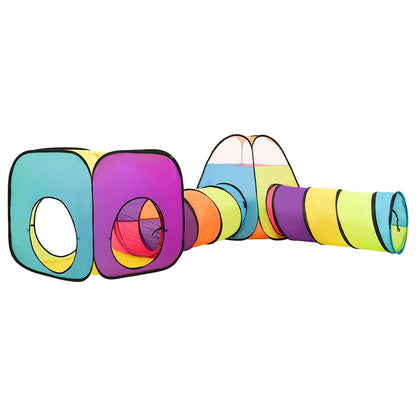 Play Tent Multicolour Polyester, steel Large Foldable Play Tent