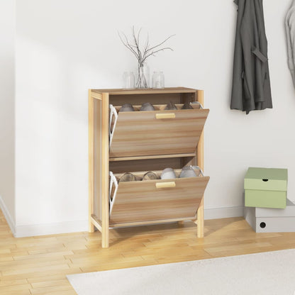 Shoe Cabinet 22.6x13.0x31.5" Engineered Wood